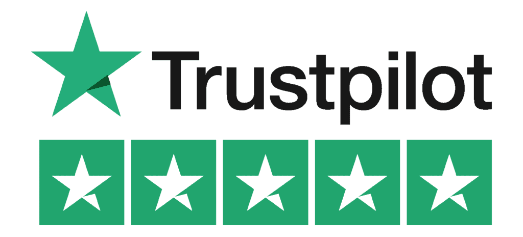 KøbLogo har kun 5 stjernede anmeldelser på Trustpilot