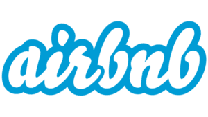 Airbnb's hjemmeside logo før det omgik en transformation